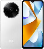Смартфон POCO C61 4/128 ГБ Белый