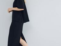 Прямая юбка, Черный