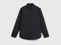 Рубашка из плотной ткани, Черный