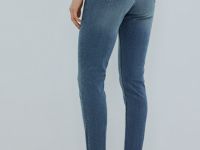 Джинсы Skinny с высокой посадкой, Синий