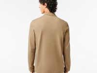 Мужское поло Lacoste L.12.21 классического кроя с длинным рукавом