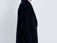 Двубортный вязаный жакет