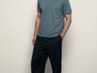 Базовое поло из хлопка прямого силуэта