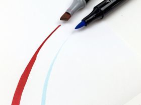 Маркер двухсторонний на спиртовой основе Sketchmarker Brush Цвет Малиновый