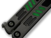 Нож-бабочка Reptilian Стикс-02Z, сталь D2, рукоять алюминий