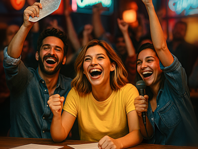 Музыкальное лото в Москве со стендап комиком