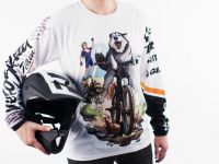 Velosklad Джерси Velosklad Хаски, цвет Белый, ростовка 46