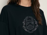 Футболка свободного кроя с принтом