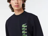 Мужской хлопковый свитшот Lacoste с флисом