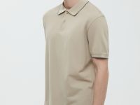 Поло из хлопка свободного кроя