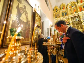 В Якутске провели Божественную литургию в честь Рождества Христова