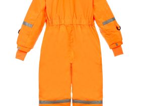 Комбинезон текстильный с полиуретановым покрытием для девочек