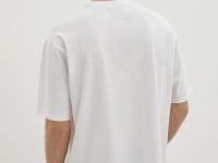 Футболка прямого силуэта с принтом