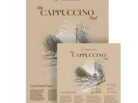Альбом-склейка для набросков Hahnem?hle "The Cappuccino Pad" 20x20 см 30 л 120 г, светло-коричневый