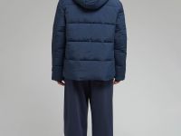 Утепленная куртка с капюшоном