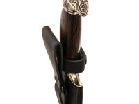 Кованый нож Шайтан, сталь Х12МФ, рукоять венге