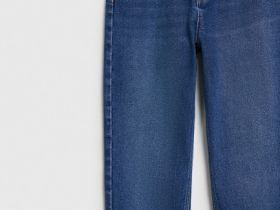 Джинсы Mom с высокой посадкой, Синий