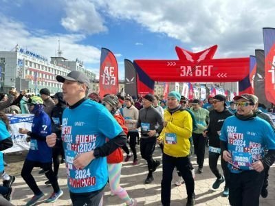 Более 1300 легкоатлетов соберёт «Забег.РФ» в Якутске