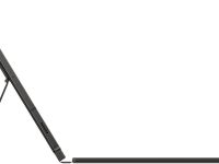 Чехол-клавиатура Samsung Tab S9/9FE с тачпадом+AI клавиша черный