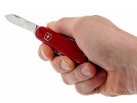 Нож перочинный Victorinox Tourist, сталь X55CrMo14, рукоять Cellidor®, красный