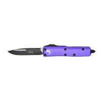 Автоматический нож Microtech UTX-85 S/E 231-1PU, сталь M390, рукоять алюминий, фиолетовый