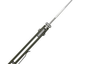 Складной нож CJRB Bolt, сталь AR-RPM9, рукоять G10, зеленый