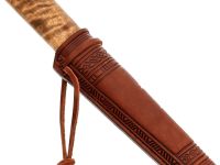 Северный нож малый СЫНДЫЫС, мастер Егор Романов, сталь D2, рукоять карельская береза