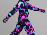 Комбинезон текстильный с полиуретановым покрытием для девочек