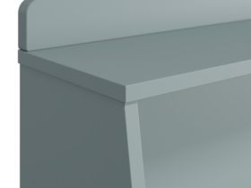Стеллаж Линдо 80x171 Серо-зеленый