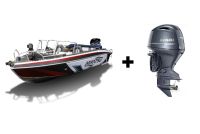 Комплект Алюминиевая лодка (катер) Mikatsu (Микатсу) 590 (Z99) Sport + мотор Yamaha F115BETL