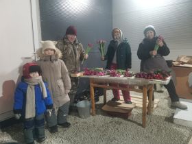 Семья из Мегино-Кангаласского района вырастила 20 тысяч тюльпанов к 8 Марта