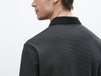 Поло в полоску, Коричневый