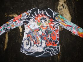 Velosklad Джерси Velosklad Bosozoku , цвет Белый, ростовка 48