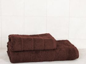 Полотенце махровое Олимп, шоколад
