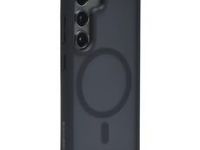 Чехол-накладка Keephone Mag Snap Case для Samsung Galaxy S24 матовый (прозрачно-черный)