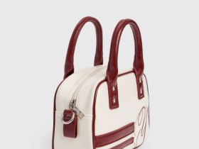 Сумка из искусственной кожи для девочек, Белый