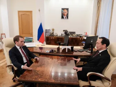 Глава Якутии встретился с министром природных ресурсов и экологии России