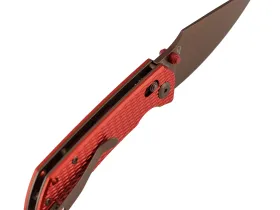 Складной нож Tenable Fenrir, сталь Nitro-V, рукоять алюминий, красный