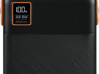 Портативное зарядное устройство TFN Porta LCD PD 80 000 мАч Чёрное