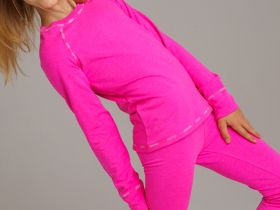 Термокомплект для девочки: брюки, толстовка