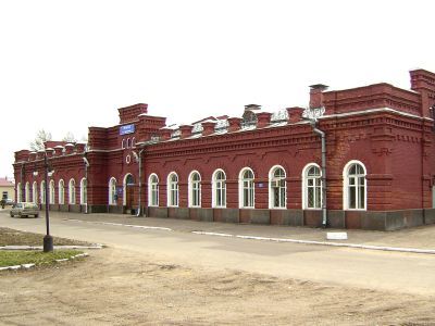 Здание железнодорожного вокзала