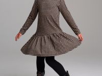 Платье трикотажное для девочек