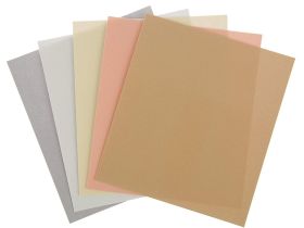 Набор бумаги цветной Лилия Холдинг "Velour" 25x35 см 5 цветов 10 л