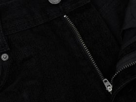 Джинсы comfort fit с бархатным напылением