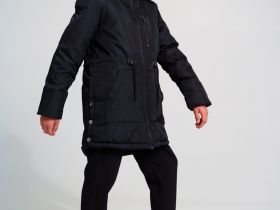 Куртка текстильная с полиуретановым покрытием для девочек