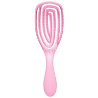 Массажная расчёска с ароматом клубники Solomeya Wet Detangler Brush Oval Strawberry