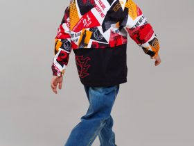 Куртка текстильная с полиуретановым покрытием для мальчиков (ветровка)