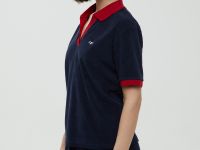 Спортивное поло с отделкой из капсулы ретро