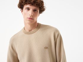 Мужской свитер Lacoste свободного кроя