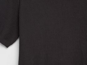 Поло из текстурной ткани, Коричневый